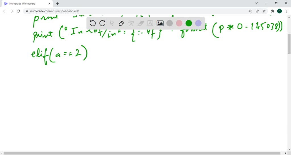 SOLVED:Write a program that will input pressure in kPa or atm or ibf ...