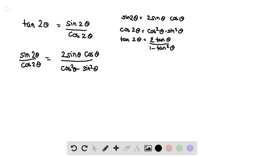 Tan 2 Theta 203422 Tan 2 Theta In Terms Of Sin And Cos Bestpixtajpkvah