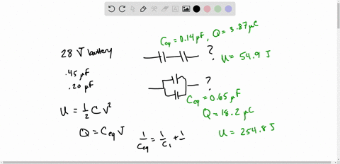 how-much-energy-must-a-28-v-battery-expend-to-charge-a-045-mu-mathrmf-and-a-020-mu-mathrmf-capacitor