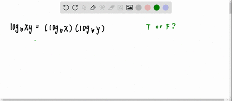 determine-whether-each-statement-is-true-or-false-log-_b-x-yleftlog-_b-xrightleftlog-_b-yright