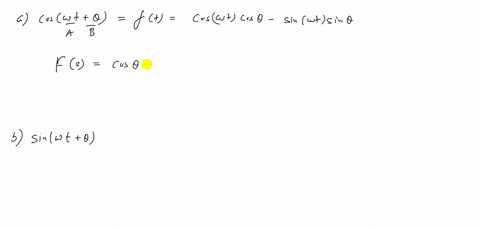 laplace transform of cos theta