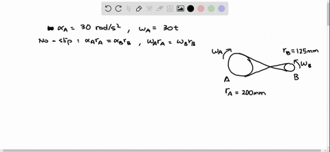 the-driving-belt-is-twisted-so-that-pulley-b-rotates-in-the-opposite-direction-to-that-of-drive-wh-3
