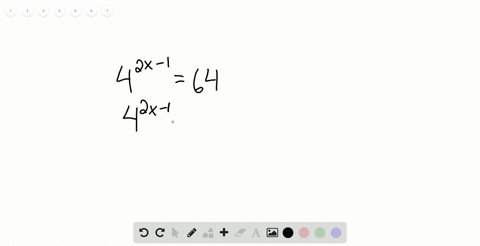 ⏩SOLVED:Solve each exponential equation by expressing each side as a ...