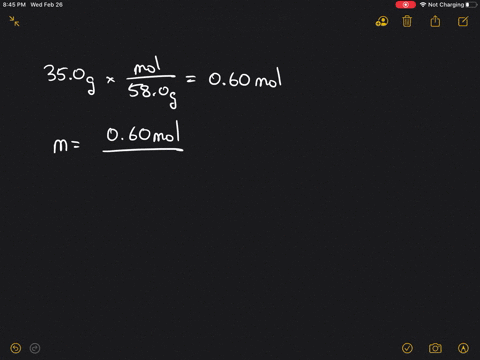 the-molar-mass-of-a-nonelectrolyte-is-580-mathrmg-mathrmmol-determine-the-boiling-point-of-a-solut-2