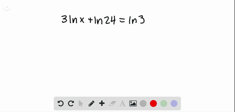 solve-each-equation-for-the-variable-and-check-3-ln-xln-24ln-3