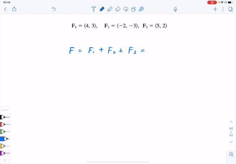 if-forces-f_1-f_2-ldots-f_n-act-at-a-point-p-the-net-or-resultant-force-mathbff-is-the-operatornames