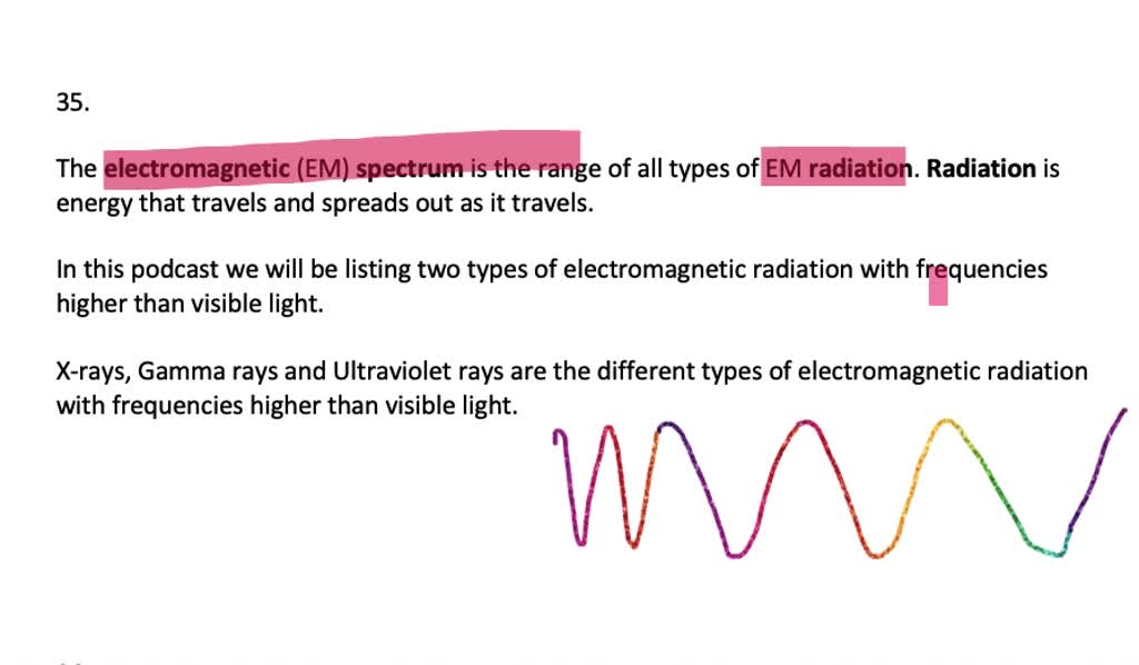 name-two-2-types-of-electromagnetic-radiation-wha-solvedlib