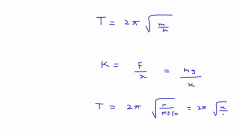 when-a-0213-mathrmkg-mass-is-attached-to-a-vertical-spring-it-causes-the-spring-to-stretch-a-distanc