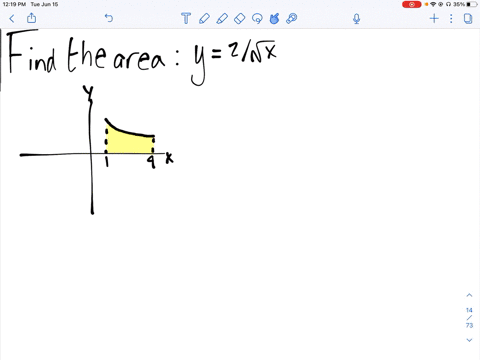 find-the-area-of-the-region-yfrac2sqrtx