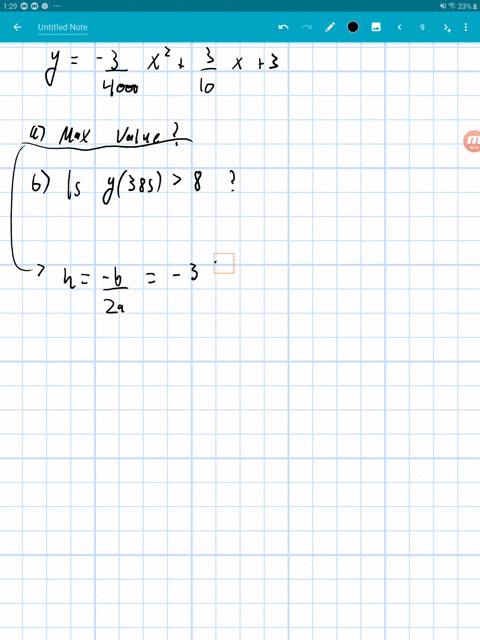 path-of-a-baseball-assume-a-baseball-hit-at-home-plate-follows-a-parabolic-path-having-equation-y-fr