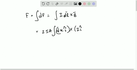 a-long-rigid-wire-lies-along-the-x-axis-and-carries-a-current-of-25-mathrma-in-the-positive-x-direct