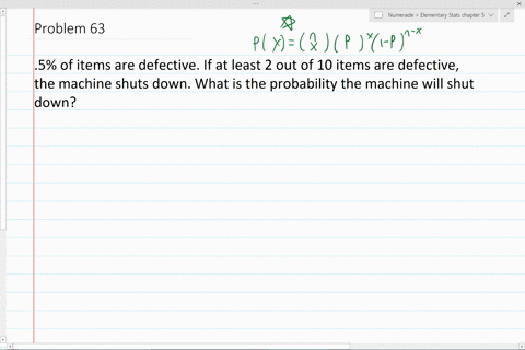 of-the-parts-produced-by-a-particular-machine-05-are-defective-if-a-random-sample-of-10-parts-produc