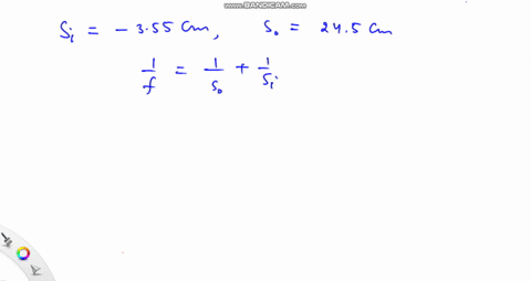 find-the-focal-length-of-a-convex-mirror-that-forms-an-image-355-mathrmcm-behind-the-mirror-of-an-ob