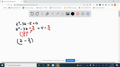 solve-each-equation-by-completing-the-square-and-applying-the-square-root-property-z2-3-z-50