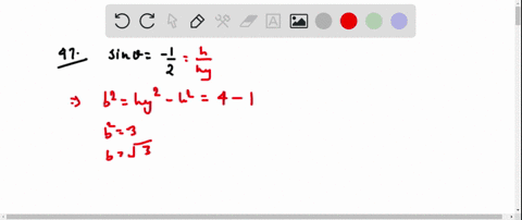 SOLVED:Find the remaining trigonometric ratios of θbased on the given ...