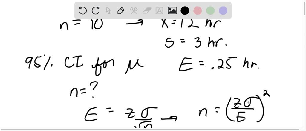 A large on-demand video streaming company is designing a large-scale survey to determine the mean amount of time corporate executives watch on-demand television. A small pilot survey of 10 executives indicated that the mean time per week is 12 hours, with a standard deviation of 3 hours. The estimate of the mean viewing time should be within one-quarter hour. The $95 \%$ level of confidence is to be used. How many executives should be surveyed? 