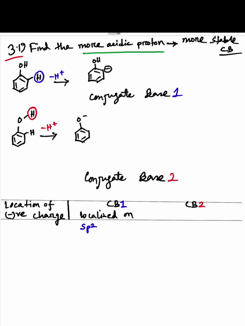 for-each-compound-below-two-protons-have-been-identified-in-each-case-determine-which-of-the-two-pro