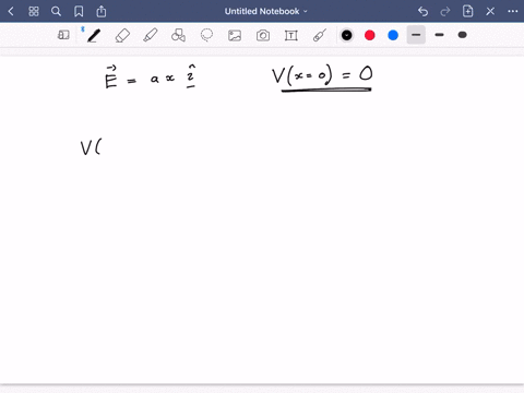 find-the-potential-as-a-function-of-position-in-the-electric-field-vecea-x-hatimath-where-a-is-a-c-2