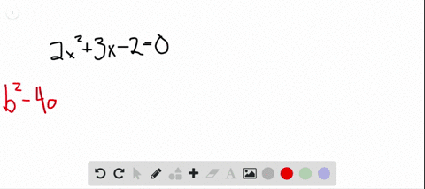 determine-whether-the-equation-has-two-solutions-one-solution-or-no-real-solution-2-x23-x-20