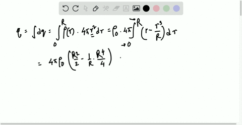 a-sphere-of-radius-r-has-total-charge-q-the-volume-charge-density-leftmathrmc-mathrmm3right-within-2