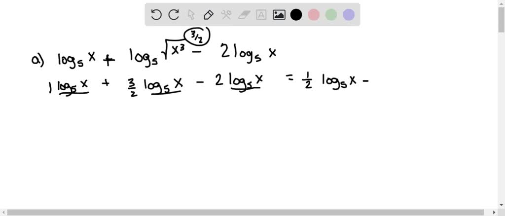 SOLVED:Write each expression as a single logarithm in simplest form ...