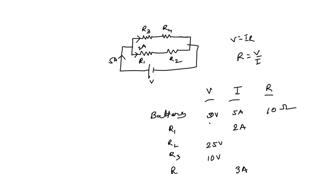 ⏩SOLVED:Using the formulas for series and parallel circuits, fill in ...