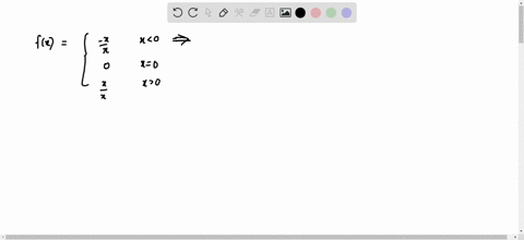 evaluate-lim-_x-rightarrow-0-fx-where-fxleftbeginarrayllfracxx-x-neq-0-0-x0endarrayright