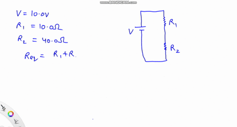 a-100-v-battery-is-connected-in-series-with-two-resistors-mathrmr-1100-omega-r_1100-omega-and-mathrm