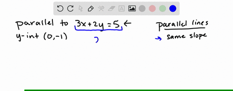 write-a-slope-intercept-equation-of-the-line-whose-graph-is-described-parallel-to-the-graph-of-3-x2-
