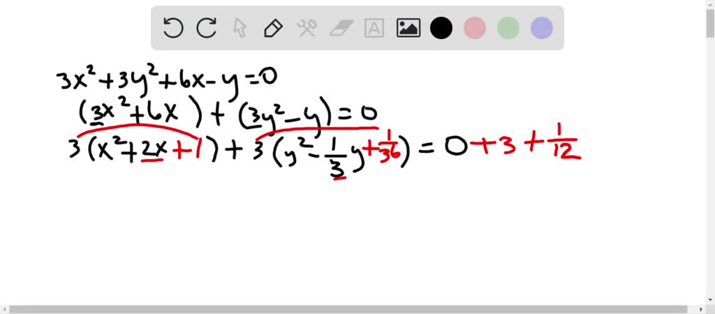 SOLVED:The Cartesian equation of a circle is given. Sketch the circle ...