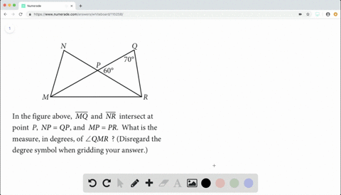 in-the-figure-above-overlinem-q-and-overlinen-r-intersect-at-point-p-n-pq-p-and-m-pp-r-what-is-the-m