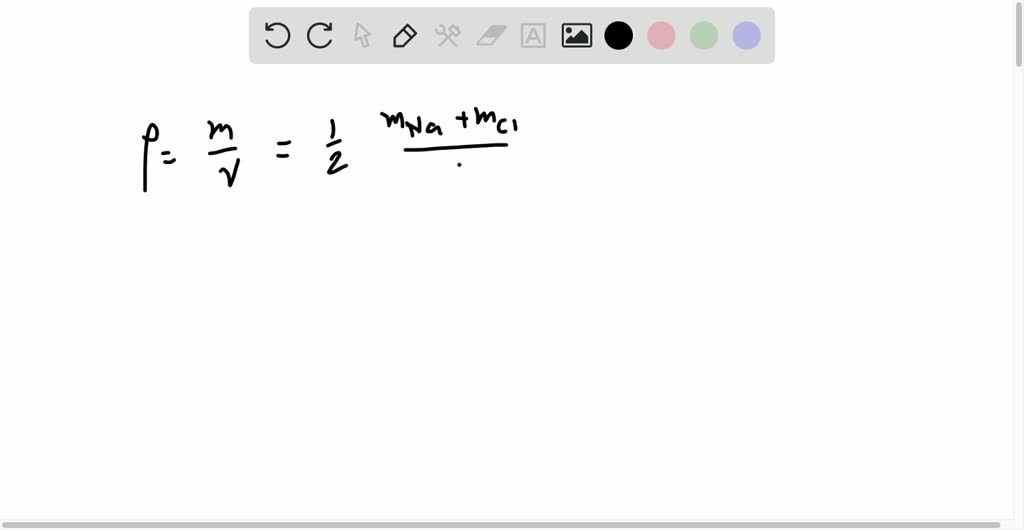 SOLVEDDensity of NaCh. The spacing of adjacent atoms in a crystal of