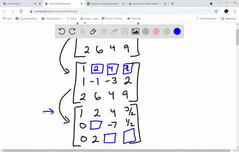 fill-in-the-blanks-using-elementary-row-operations-to-form-a-row-equivalent-matrix-leftbeginarraylrr