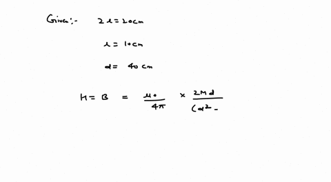a-bar-magnet-20-mathrmcm-in-length-is-placed-with-its-south-pole-towards-geographie-north-the-neutra
