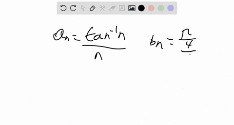 use-a-basic-comparison-test-to-determine-whether-the-series-converges-or-diverges-sum_n1infty-fracar