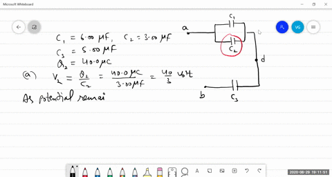 2418-in-fig-2426-quad-c_1-600-mu-f-quad-c_2300-mu-f-and-c_3500-mu-f-the-capacitor-network-is-connect