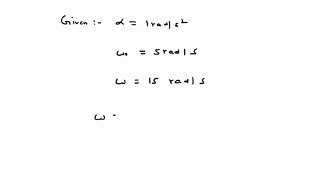 a-body-rotates-about-a-fixed-axis-with-an-angular-acceleration-of-one-radiansecondsecond-through-wha