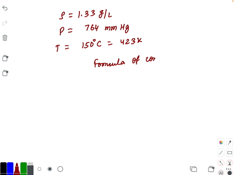 nitrogen-forms-several-gaseous-oxides-one-of-them-has-a-density-of-133-mathrmg-mathrml-measured-at-9