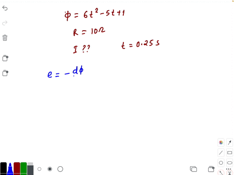 the-magnetic-flux-phi-in-weber-in-a-closed-circuit-of-resistance-10-ohm-varies-with-time-t-in-second