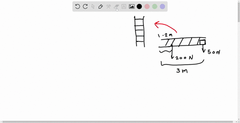 a-narrowing-ladder-30-mathrmm-long-weighing-200-mathrmn-has-its-center-of-gravity-120-mathrmcm-fro-2