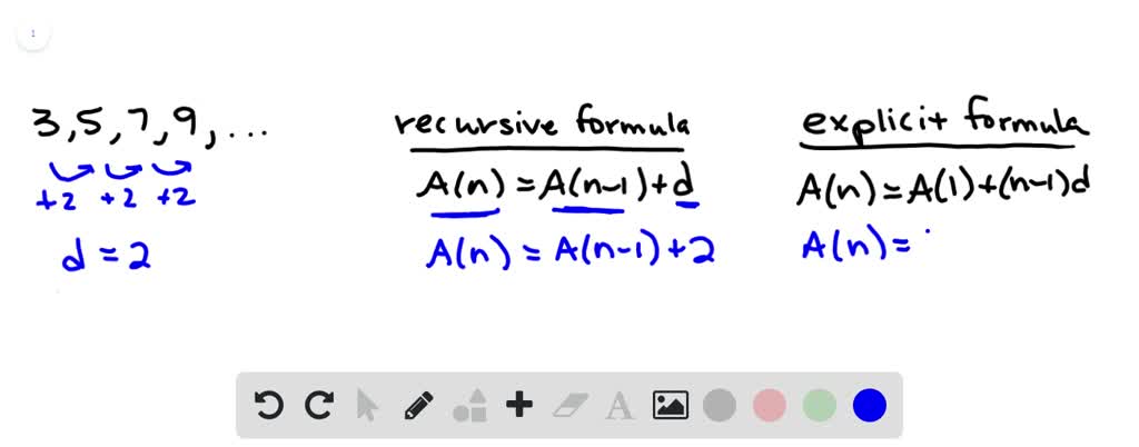 explicit and recursive formulas for geometric sequence
