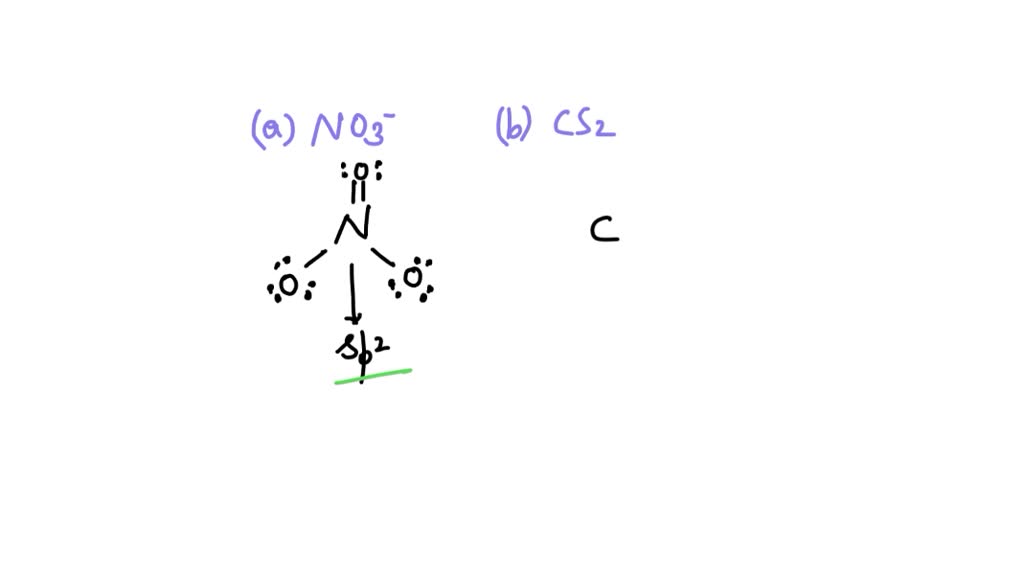SOLVEDIdentify the hybrid orbitals used by the central atom and the