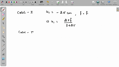 when-an-object-is-placed-at-a-distance-of-25-mathrmcm-from-a-mirror-the-magnification-is-m_1-the-o-2