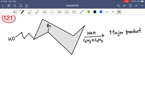 which-one-of-the-following-is-the-major-product-of-the-reaction-below