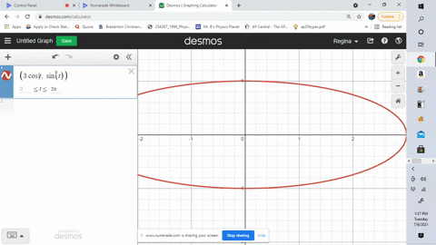 sketch-the-graphs-of-each-of-the-following-parametric-equations-a-x3-cos-t-y3-sin-t-0-leq-t-leq-2-pi