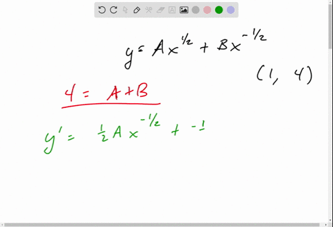 determine-a-and-b-so-that-the-curve-ya-x1-2b-x-1-2-has-a-point-of-inflection-at-14
