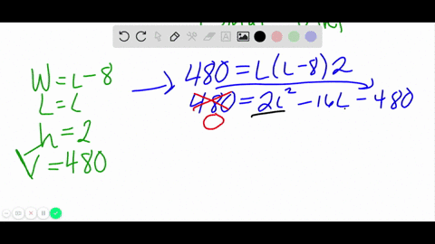 write-an-equation-and-solve-the-width-of-a-rectangular-piece-of-cardboard-is-8-in-less-than-its-leng