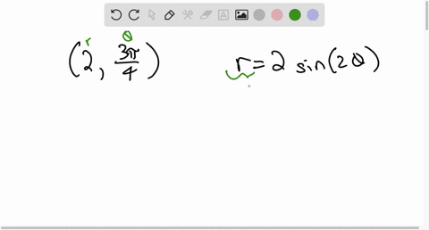 solve-the-given-problems-all-coordinates-given-are-polar-coordinates-is-the-point-23-pi-4-on-the-cur