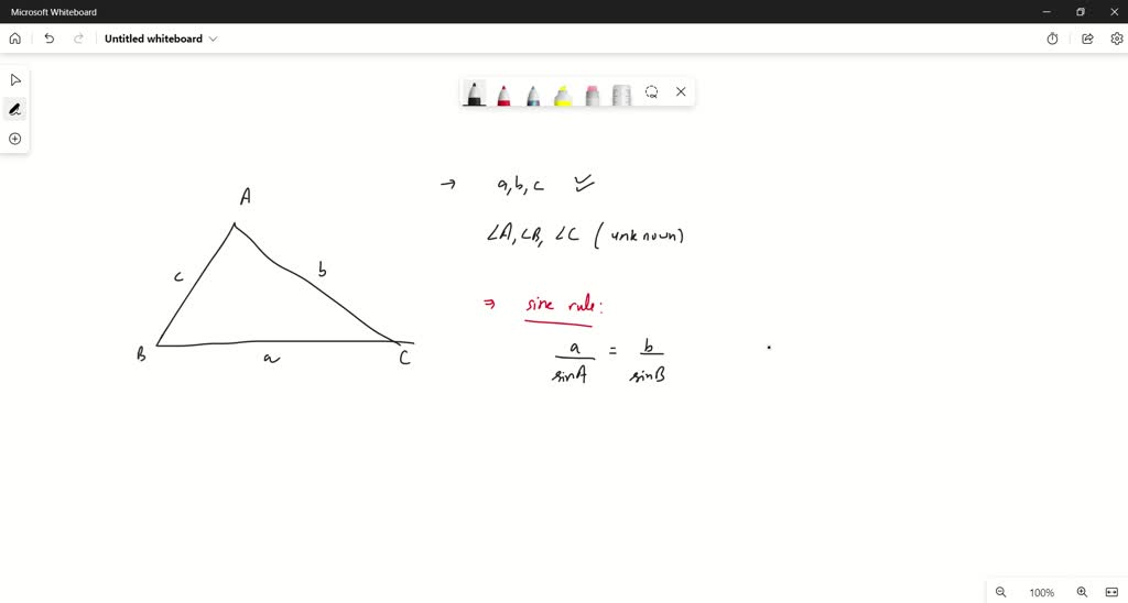 SOLVED:Explain why the law of sines cannot be used to find the first ...