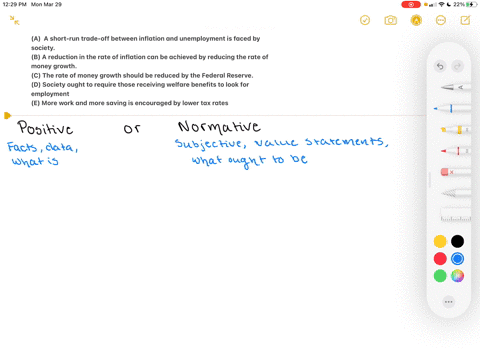 classify-each-of-the-following-statements-as-positive-or-normative-explain-a-society-faces-a-short-r